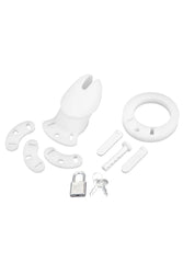 Blue Line - Silicone Chastity Cage - Stag Shop