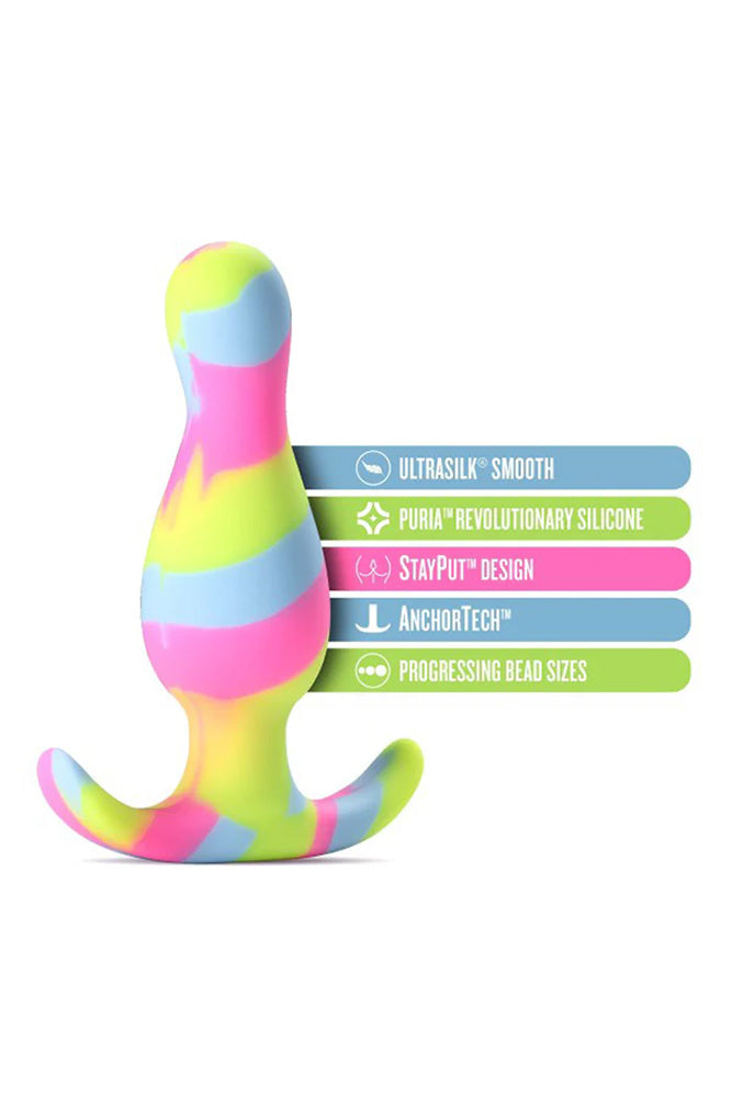 Blush Novelties - Avant - Kaleido Silicone Anal Plug - Stag Shop