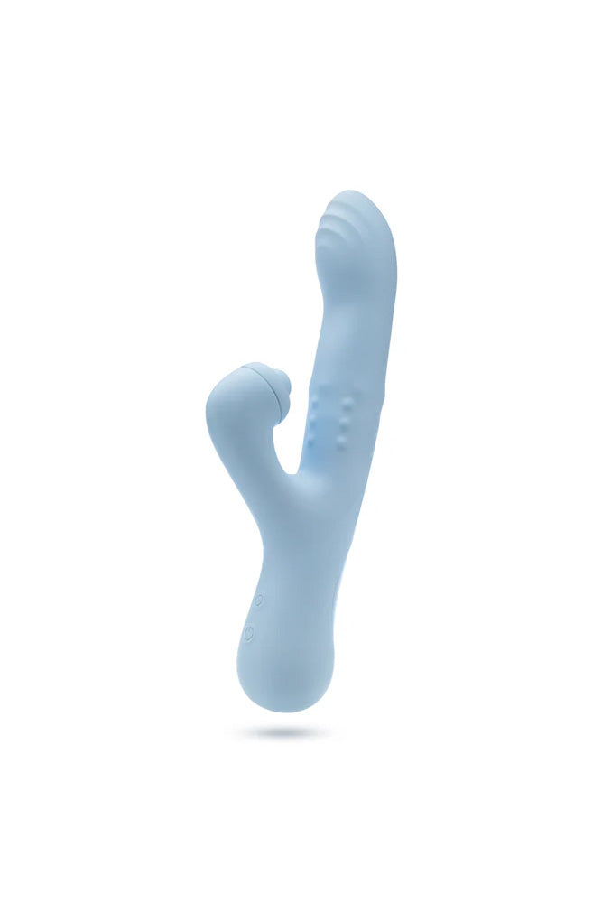 Blush Novelties - Devin Rabbit Vibrator With Sliding Beads - Stag Shop