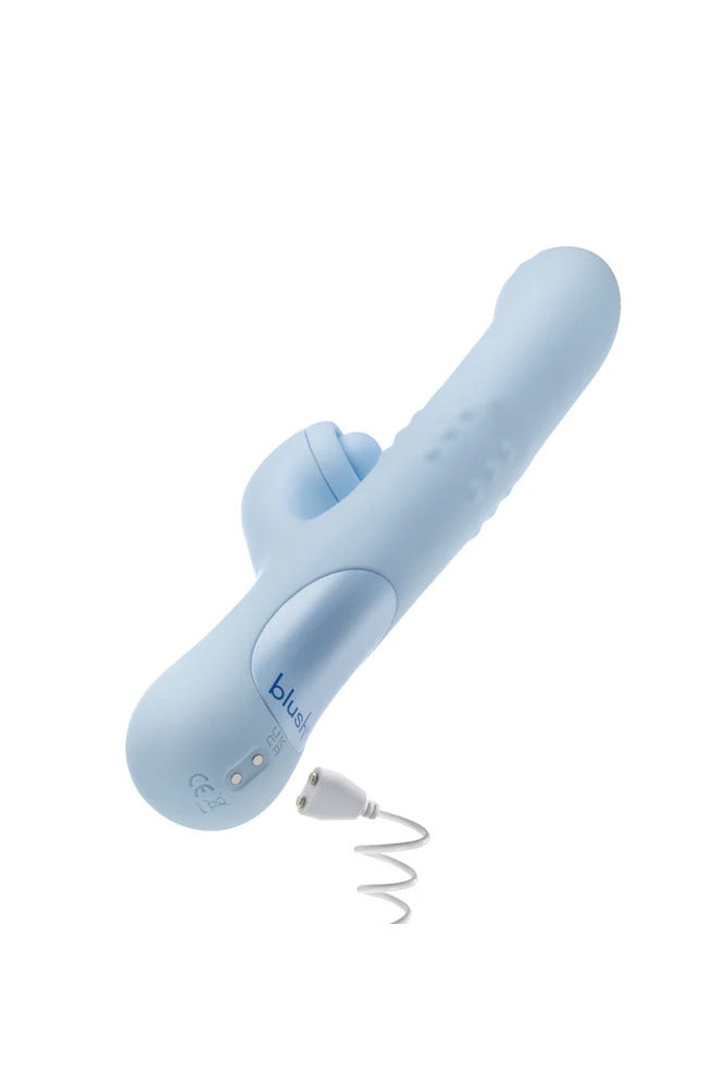 Blush Novelties - Devin Rabbit Vibrator With Sliding Beads