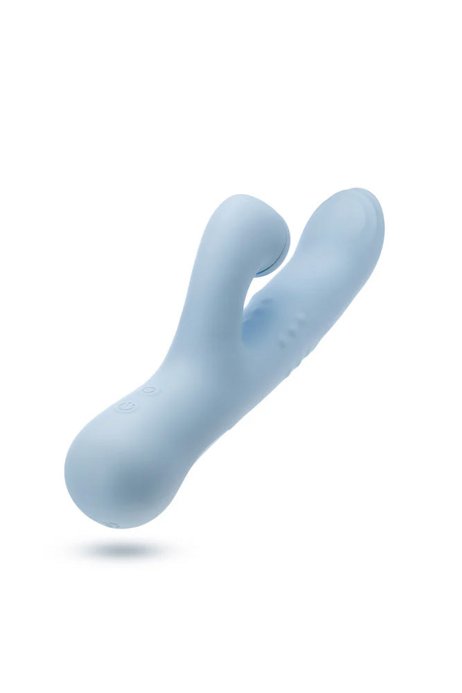 Blush Novelties - Devin Rabbit Vibrator With Sliding Beads