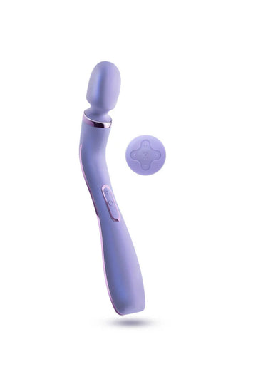 Blush Novelties - Wellness - Eternal Vibrating Massage Wand With Remote Control - Stag Shop
