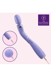 Thumbnail for Blush Novelties - Wellness - Eternal Vibrating Massage Wand With Remote Control - Stag Shop