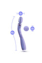 Blush Novelties - Wellness - Eternal Vibrating Massage Wand With Remote Control - Stag Shop