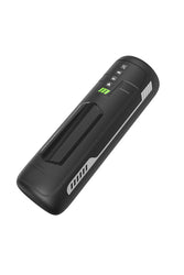 Blush Novelties - M for Men - Master Blaster Vibrating & Sucking Masturbator - Black/White - Stag Shop
