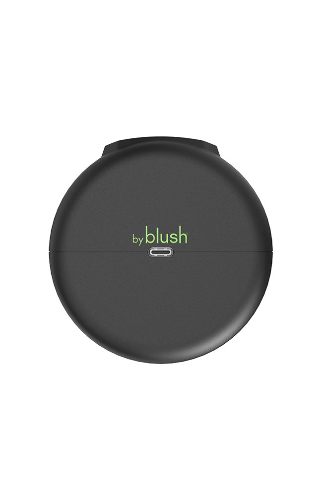 Blush Novelties - M for Men - Master Blaster Vibrating & Sucking Masturbator - Black/White - Stag Shop