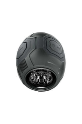 Blush Novelties - M for Men - Dome X - Vibrating Automatic Masturbator - Black/Clear - Stag Shop