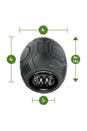 Blush Novelties - M for Men - Dome X - Vibrating Automatic Masturbator - Black/Clear - Stag Shop