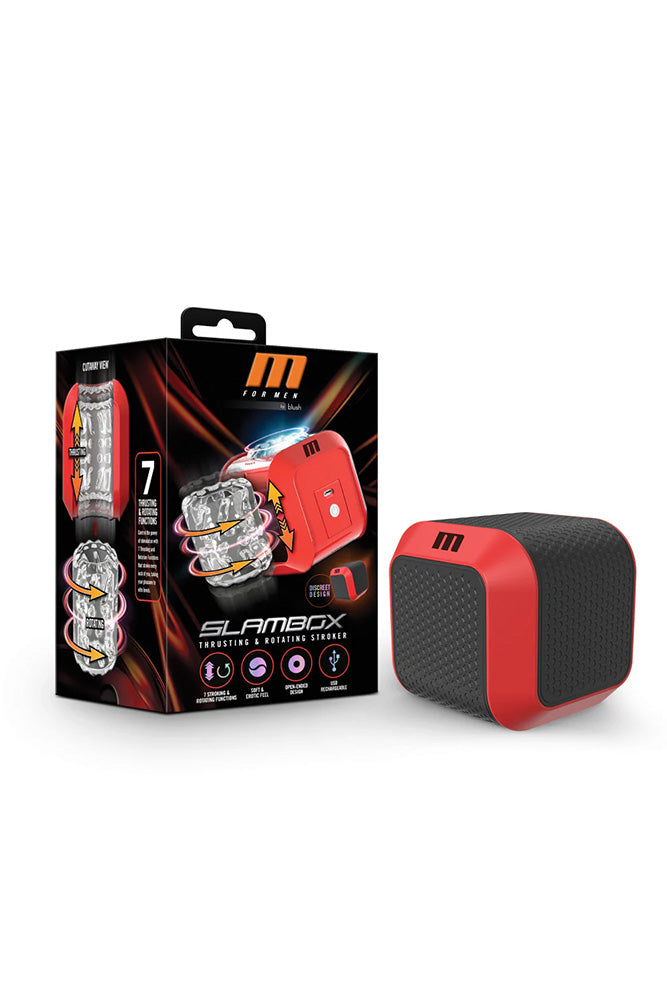 Blush Novelties - M for Men - SlamBox Rotating Automatic Masturbator - Stag Shop