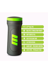 Blush Novelties - M for Men - M2 Superior Stroker - Black/Green - Stag Shop