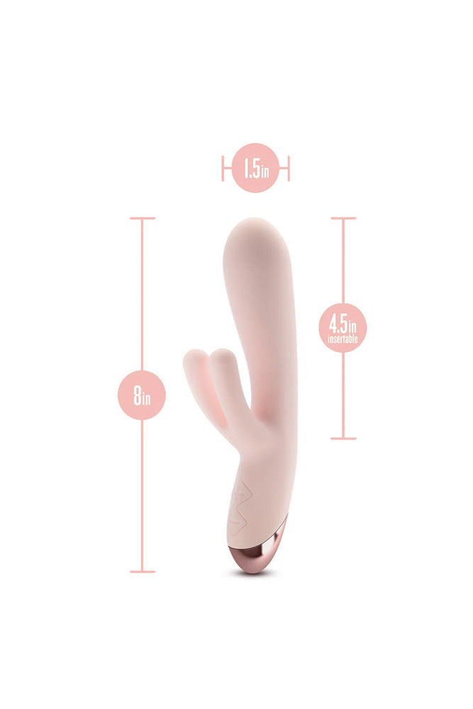 Blush Novelties - Elora Rabbit Vibrator - Pink - Stag Shop