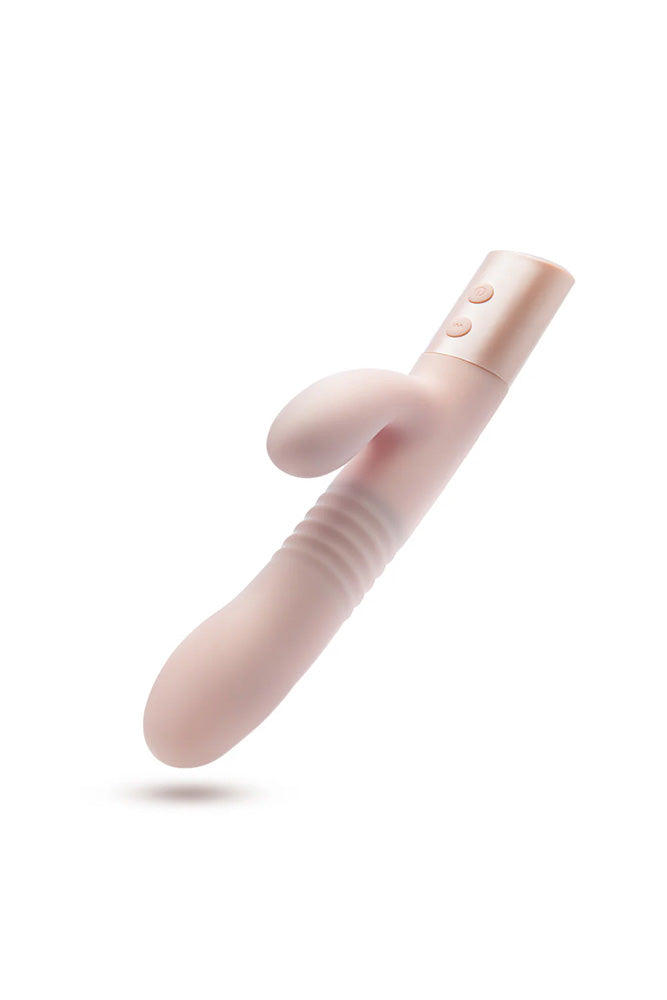 Blush Novelties - Fraya Thrusting Rabbit Vibrator - Pink - Stag Shop