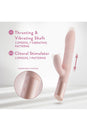 Blush Novelties - Fraya Thrusting Rabbit Vibrator - Pink - Stag Shop