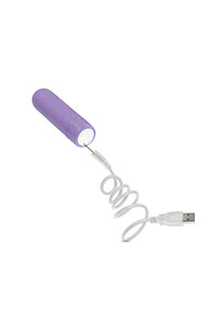 Thumbnail for Blush Novelties - Gaia - Eco - Rechargeable Bullet Vibrator - Violet - Stag Shop