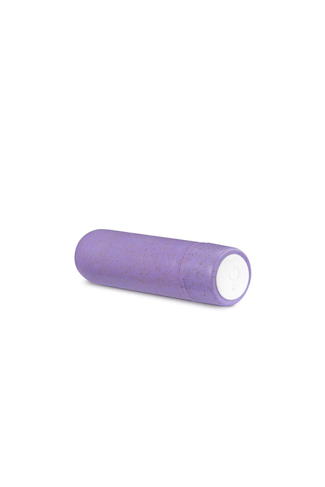 Blush Novelties - Gaia - Eco - Rechargeable Bullet Vibrator - Violet - Stag Shop