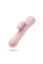 Blush Novelties - Jaymie Rabbit Vibrator With Pulsating Shaft - Pink - Stag Shop