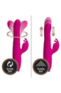 Blush Novelties - Kira Rabbit Vibrator With Gyration, Thrusting & Heating - Raspberry - Stag Shop
