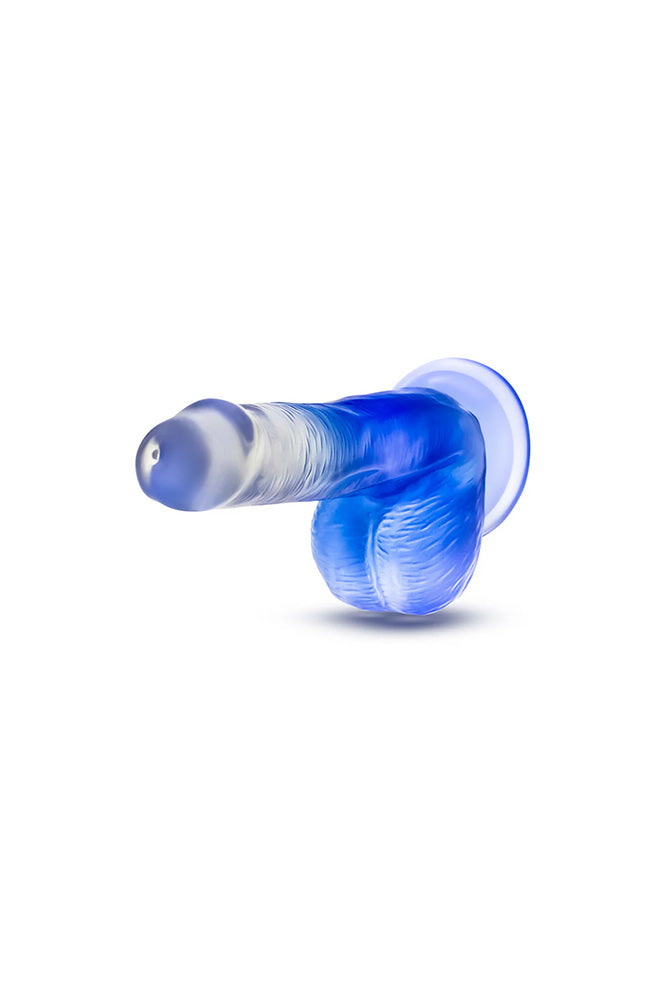 Blush Novelties - B Yours - Stella Blue 6" Dildo With Balls - Stag Shop