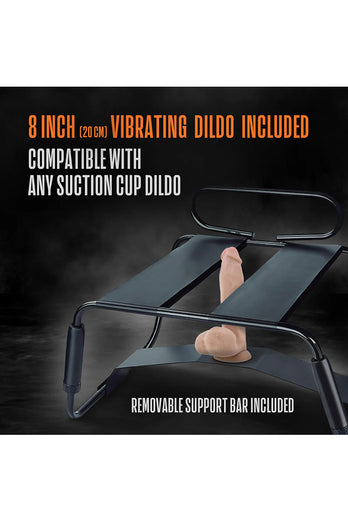 Blush - Temptasia - Surrender Sex Chair - Black - Stag Shop
