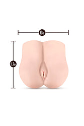 Blush Novelties - X5 Go Deep Realistic Beige Vibrating Masturbator - Stag Shop