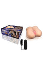 Blush Novelties - X5 Go Deep Realistic Beige Vibrating Masturbator - Stag Shop