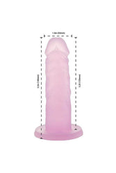 Addiction - Cocktails - 5.5 inch Silicone Dong - Purple Cosmo - Stag Shop