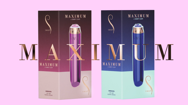 Swan - Maximum Bullet Vibrator with Silicone Comfy Cuff