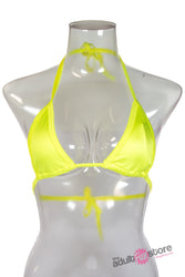 Bodyzone - Skinny Triangle Tie Up Bikini Top - 1646 - Assorted Colours - Stag Shop