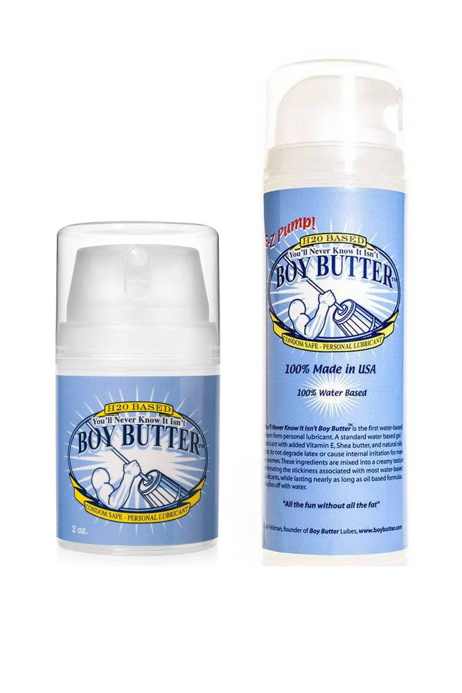 Boy Butter - H2O Formula - Pump - 5oz - Stag Shop