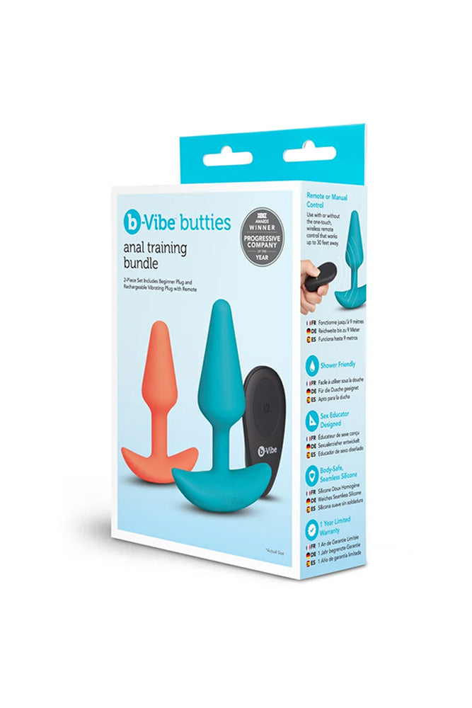 b-Vibe - Butties - Remote Control Anal Trainer Kit - Stag Shop