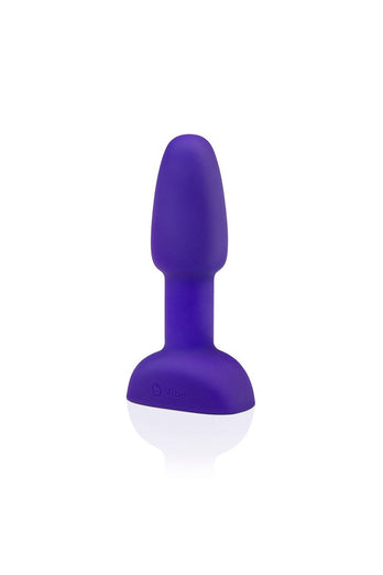 b-Vibe - Rimming Butt Plug Petite - Purple - Stag Shop