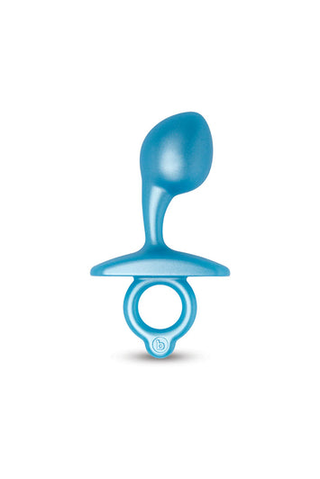 b-Vibe - Butties - Bulb Silicone Prostate Plug - Blue - Stag Shop