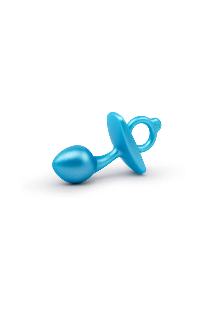 b-Vibe - Butties - Bulb Silicone Prostate Plug - Blue - Stag Shop