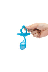 b-Vibe - Butties - Bulb Silicone Prostate Plug - Blue - Stag Shop