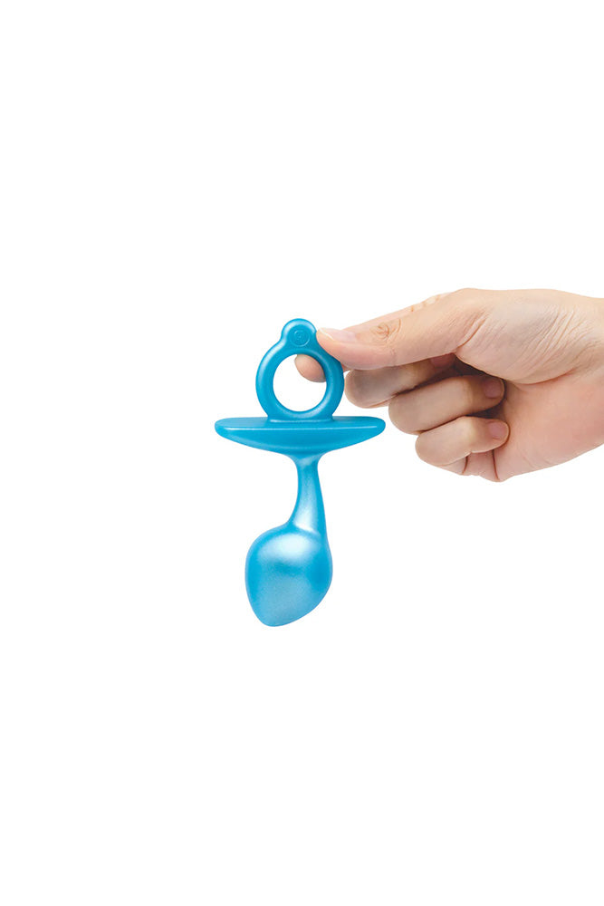 b-Vibe - Butties - Bulb Silicone Prostate Plug - Blue - Stag Shop