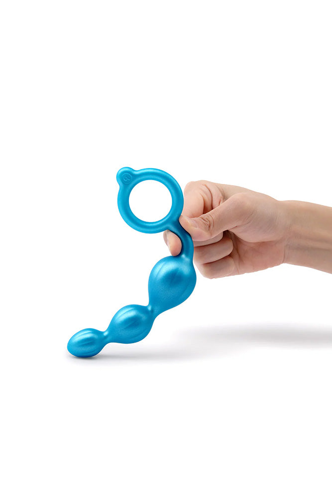 b-Vibe - Butties - Beaded Butties Bundle 3-Piece Anal Plug Set - Multicolour - Stag Shop