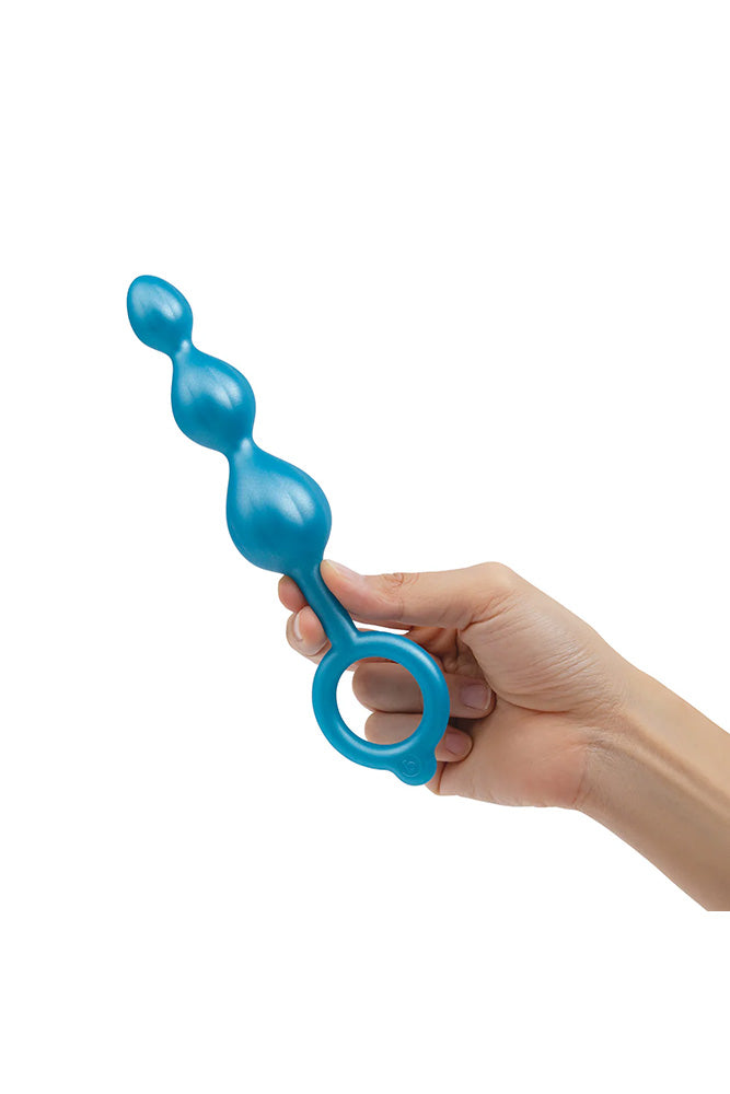 b-Vibe - Butties - Beaded Butties Bundle 3-Piece Anal Plug Set - Multicolour - Stag Shop