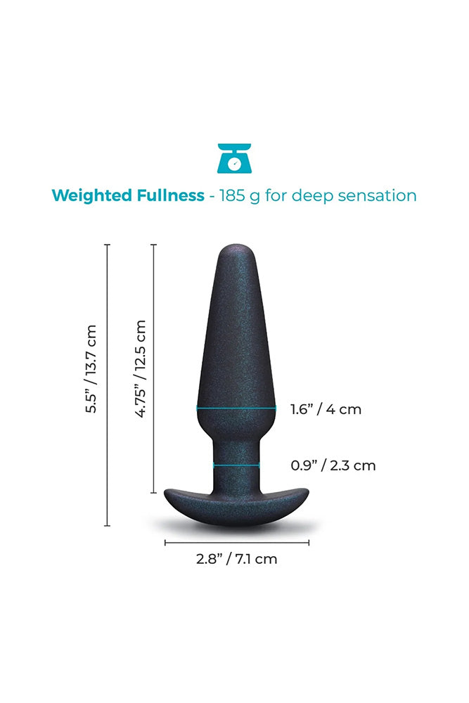 b-Vibe - Butties - Hefty Weighted Silicone Plug - Stag Shop