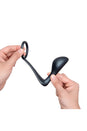 b-Vibe - Butties - Ringer Silicone C-Ring & Prostate Plug - Black - Stag Shop