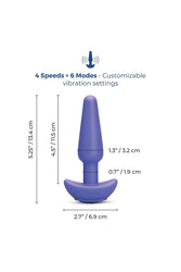 b-Vibe - Butties - Shake Vibrating Butt Plug - Stag Shop