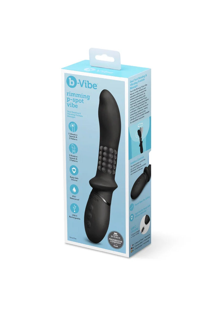 b-Vibe - Rimming P-Spot Vibrator - Stag Shop