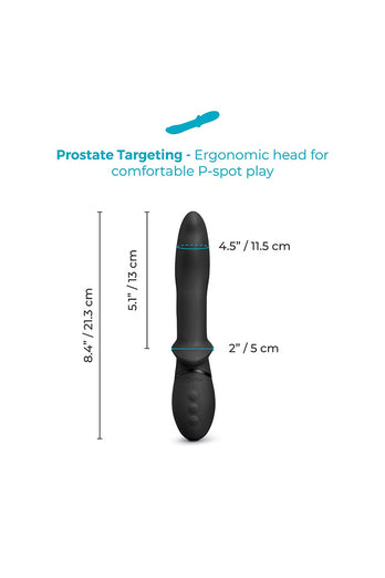 b-Vibe - Rimming P-Spot Vibrator - Stag Shop