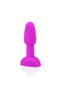 b-Vibe - Rimming Butt Plug Petite - Fuchsia - Stag Shop