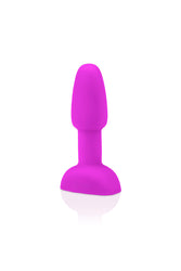b-Vibe - Rimming Butt Plug Petite - Fuchsia - Stag Shop