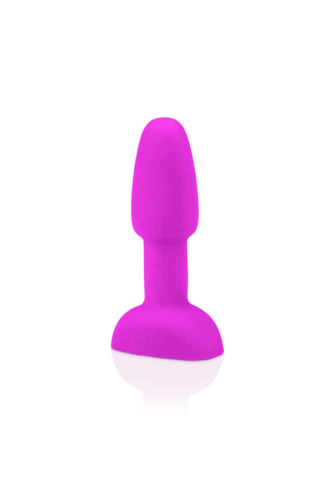 b-Vibe - Rimming Butt Plug Petite - Fuchsia - Stag Shop