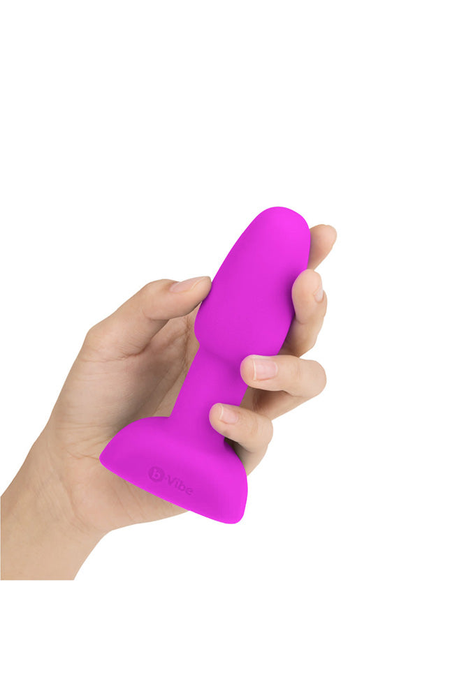 b-Vibe - Rimming Butt Plug Petite - Fuchsia - Stag Shop