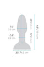 b-Vibe - Rimming Butt Plug Petite - Fuchsia - Stag Shop
