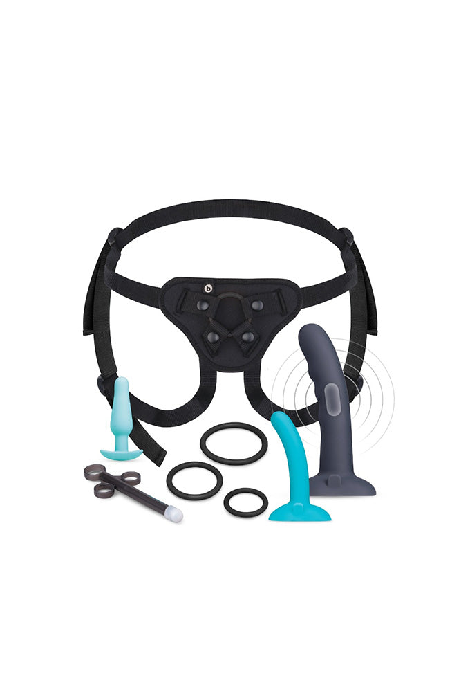 b-Vibe - Strap-It-On Anal Training Kit - Stag Shop