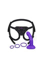 b-Vibe - Vibrating Curved Strap-On Kit - Stag Shop