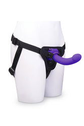 b-Vibe - Vibrating Curved Strap-On Kit - Stag Shop